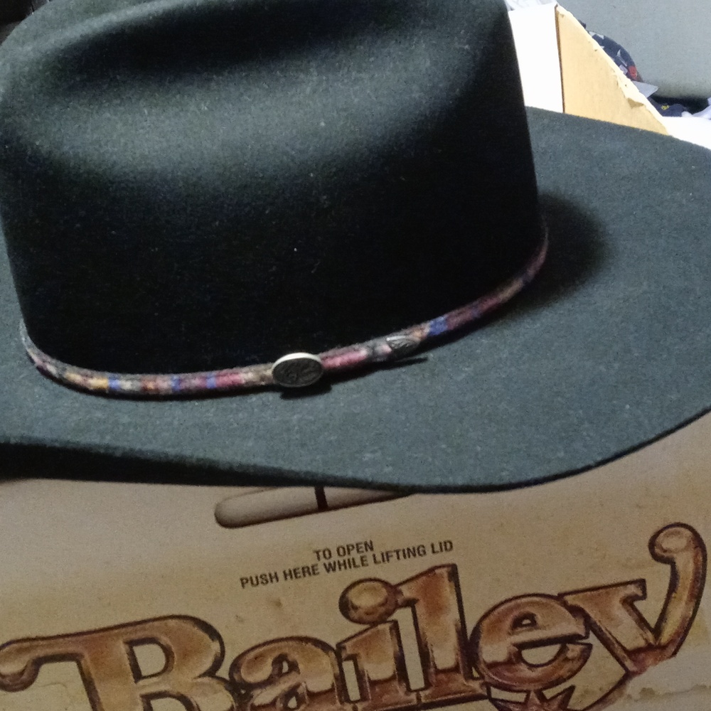 Vintage Bailey Cowboy hat. Size 7 3/8. Brand new in box